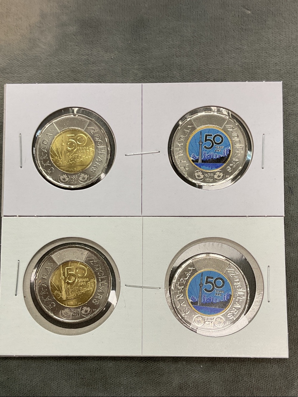 Canada 2026 Two Dollar Coins Commemorative $2 Coins Toonie - Set of 4